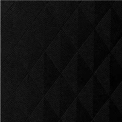 DUNI Elegance Serviette 40x40 cm 1/4F.Crystal schwarz
