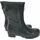 rajn Gummistiefel Mid-Boot, Glossy Black, Naturkautschuk UZW210 schwarz - Gr.: 37