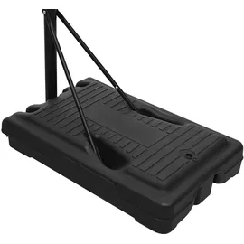 vidaXL Basketballständer Weiß 237-307 cm Polyethylen