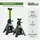Trutzholm Unterstellbock Stahl 380-600 mm grün 6 Tonnen