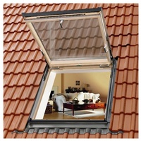 VELUX Ausstiegsfenster GTL 3166 Holz/Kiefer ENERGIE PLUS KUPFER Dachfenster, 114x140 cm (SK08)