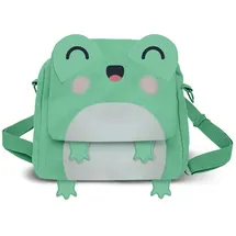 Karactermania Oh My Pop Froggy-Kawaii Wandelbare Tasche-Rucksack, Türkis, 24 x 22 cm