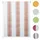 MCW Rollo 50 x 160 cm Weiß/Rot/Beige