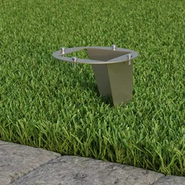 ledscom.de Garten-Erdspieß Edelstahl