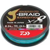 Daiwa J ́braid Expedition X8E 0,22mm 300m Multi Color