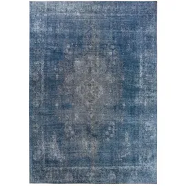 benuta pop Teppich, Blau, Textil, Orientalisch, Rechteckig, 120x170 cm, Gots, wasserabweisend, Teppiche & Böden, Teppiche