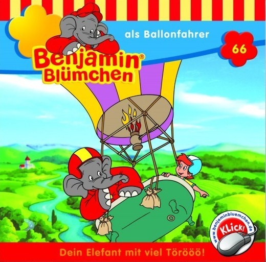 Benjamin Blümchen - 66 - Benjamin Blümchen Als Ballonfahrer - Elfie Donnelly (Hörbuch)