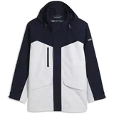 AIGLE Übergangsparka GORE-TEX dunkelblau / weiß L