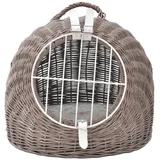 Aumüller Katzenhöhle/Transportkorb 60 cm Grau/Braun