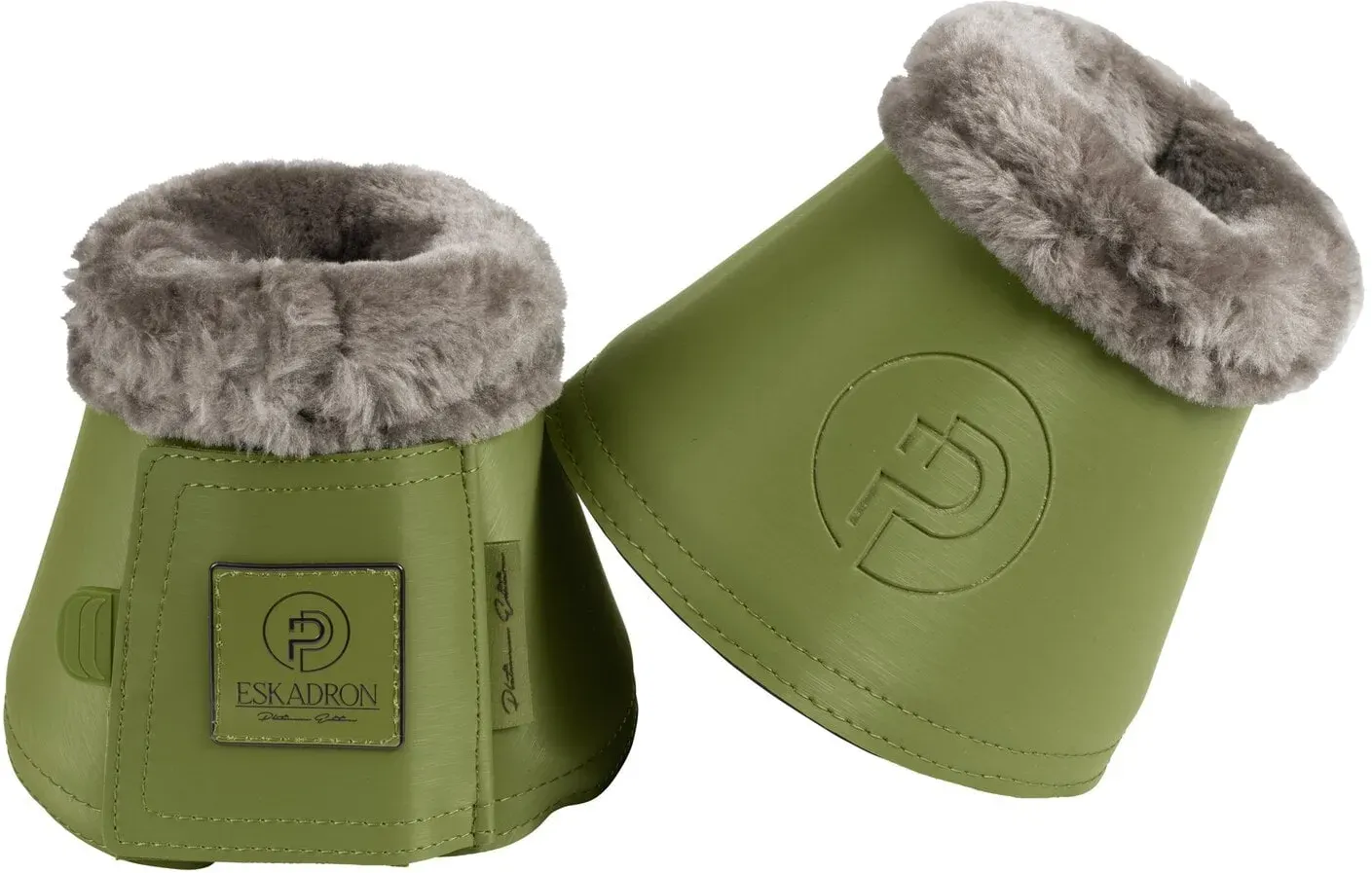 ESKADRON Platinum Hufglocken Softlate Faux Fur moss green L