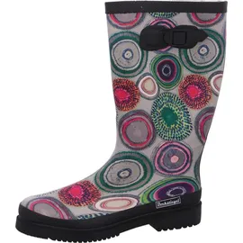Saliha Bockstiegel Damen Regenstiefel Anja schwarz/multi Gr. 40 EU