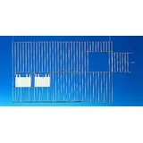 Nobby Vogel Fence, 100 x 40 cm, Silver Gray (Zinc Plated), Außenbereich, Zucht, Zwei Nistkasten- sowie zwei Schiebetüren ausgestattet