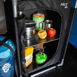 NILS CAMP Campingschrank Nils Schwarz