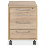 Tvilum PRIMA Rollcontainer 48 x 68 x 0 cm braun