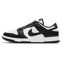 Nike Panda Dunk Low Retro Herren White/White/Black 39