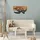 Wallity Decorative Wooden Wall Accessory, Black & Walnut, 58 x 3 x 32 cm | 50% Wood (3 cm) & 50% Metal (1.5 mm) | Unique Design for Stylish Home Decor