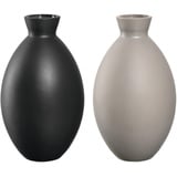 LEONARDO Vase Casolare 12cm in Farbe schwarz,