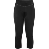 Damen Active 3/4 Pants Black Uni, 48