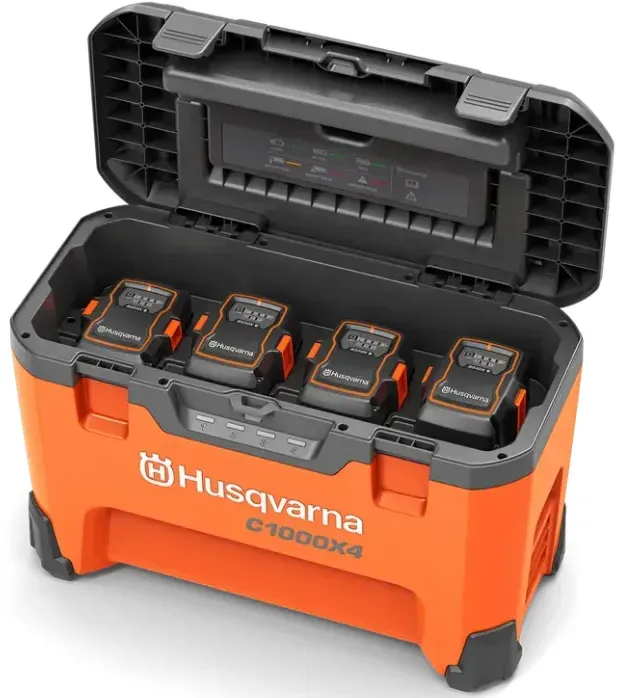 Husqvarna Akkukoffer Set XL +4*BLiX/C1000X4
