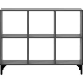 Schildmeyer Bücherregal Smash 104,3 x 33 x 82 cm Grau
