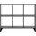 Schildmeyer Bücherregal Smash 104,3 x 33 x 82 cm Grau