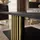 lookway Saphira Gold Schwarz Holzwerkstoff 100 x 40 x 60 cm