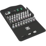 WERA 8100 SA All-in Zyklop Speed-Knarrensatz, 1/4"-Antrieb, metrisch, 42-teilig