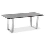 Niehoff Noah Gartentisch 160 x 95 x 76 cm Zement-Design/Weiß