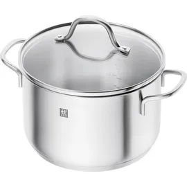 Zwilling TrueFlow Topf-Set 5-tlg. 4 x Kochtopf + Stielkasserolle