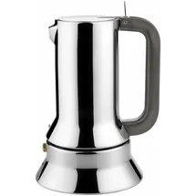 Alessi 9090 1 Tasse edelstahl/braun