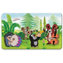 Trötsch Verlag Der kleine Maulwurf Frühstücksbrettchen Musiker: