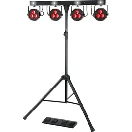 Showlite LB-4390 LED Licht Komplettanlage RGB Schwarz