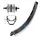 Exal Bike-Parts Vorderrad 26x1.75 Zoll Nabendynamo DH-3N20 silber Festachse 36-Loch Exal ZX 19 schwarz|silber Nirosta-Speichen