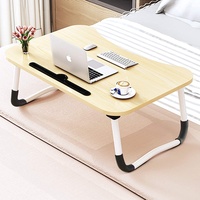 Wa-Very Verstellbarer Laptop-Betttisch, Laptop-Stehpult für Bett und Sofa, Laptop-Laptoptisch, zusammenklappbar, Frühstücks-Serviertablett, Notebook-Ständer, Lesehalter Couch, Boden