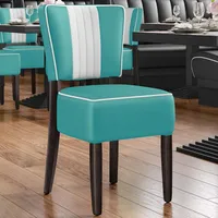 GGM Möbel 2er-Set Dinerstuhl | Türkis | Diner Stühle,