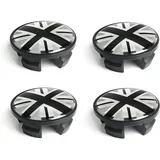 HEINMO Autoreifen Radkappen Radmitte Nabe Dekoration Abzeichen Abdeckkappen 54mm Für MN COOPER JCW One S R55 R56 R57 R58 R59 R60 R61 Clubman Cabrio Countryman