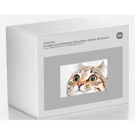 Xiaomi Portable Dye-Sublimation Photo Paper 50 Sheets)