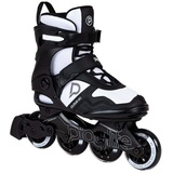 Playlife Herren Inline Skates Playlife Cloud Black/White EUR 45 - Schwarz,Weiß