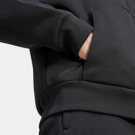 adidas Future Icons 3-Streifen Kapuzenjacke Herren Schwarz XXL