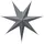 Star Trading Papierstern 75 cm Silber