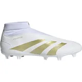 Adidas Predator League Laceless FG Cloud White / Gold Metallic / Sandy Beige Met 46