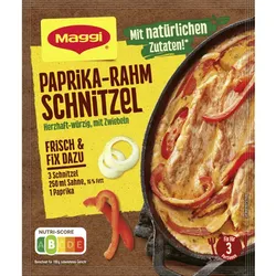 Maggi Paprika-Rahm Schnitzel 35G MHD 06.2025