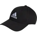 Adidas Cotton Twill Baseball Kappe Black / White Kinder