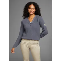 KangaROOS V-Ausschnitt-Pullover Blau 36/38