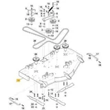 Original Stiga-schneidedeck – 118830345/0