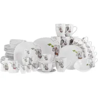 CreaTable CreaTable, Geschirrset, Square (62 Stück)