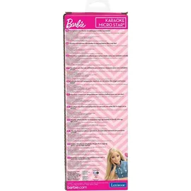 Lexibook Barbie, Bluetooth-Mikrofon mit Stimmwechselfunktion, Telefonhalter, eingebauter Lautsprecher, Rosa, MIC240BB