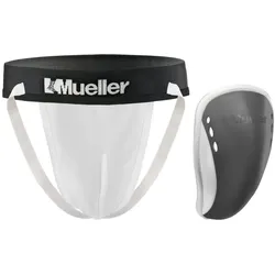 Mueller FlexShield with Supporter 1 St grau Männer