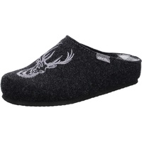 ARA Herren ENZO Hausschuh, ANTHRAZIT, 40 EU