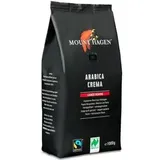 Mount Hagen Arabica Crema ganze Bohnen 1000 g